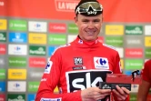 Christopher Froome plus que jamais leader de "La Vuelta" à l'issue de la 20e étape au sommet de l'Angliru, le 9 septembre 2017