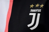 Le logo de la Juventus, sur un maillot du club. Photo prise le 26 mai 2019.