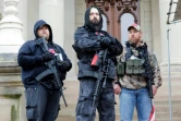 Des manifestants armés à Lansing (Michigan) le 1er mai 2020
