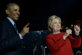 Barack Obama et Hillary Clinton à Philadelphie, le 7 novembre 2016