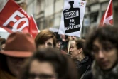 Manifestation contre les réformes sur l'accès à l'université et le baccalauréat, le 6 février 2018 à Lyon