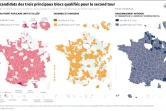 Les candidats des trois principaux blocs qualifiés pour le second tour