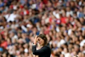 La sélectionneuse des Bleues lors du quart de finale du Mondial contre les Etats-Unis au Parc des Princes, le 28 juin 2019   