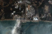 Image satellite de la centrale de Fukushima Daiichi le 14 mars 2011, trois jours après le tsunami