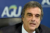 Le procureur général Rodrigo Janot lors d'une conférence de presse le 8 avril 2016 à Brasilia