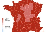 La sécheressse des sols en France