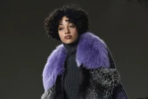 La fourrure colorée dans le défilé Michael Kors le 17 février 2016 à la Fashion Week