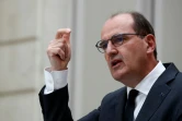 Le Premier ministre Jean Castex s'exprime le 28 avril 2021 à Paris, à l'issue du Conseil des ministres