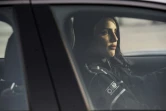 La Saoudienne Rana Almimoni au volant de sa voiture de sport, le 19 juillet 2018 à Ryad
