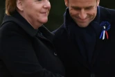 Angela Merkel Emmanuel Macron le 10 novembre 2018 à Rethondes
