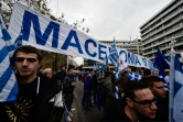 Manifestation à Athènes contre tout compromis sur le nom de la Macédoine, le 4 février 2018