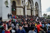 Des lycéens algériens rassemblés dans le centre d'Alger le 10 mars 2019 contre un 5e mandat du président Abdelaziz Bouteflika