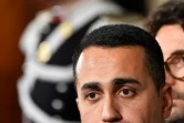 Le leader du Mouvement 5 Etoiles Luigi Di Maio après une rencontre avec le président Sergio Mattarella le 5 avril 2018 à Rome