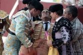 Le matador Ivan Fandiño après avoir été grièvement blessé lors d'une corrida, le 17 juin 2017 à Aire-sur-l'Adour (Landes)