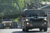 L'armée indienne patrouille dans le district d'Anantnag, au Cachemire indien, le 29 avril 2025