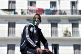 Un manifestant à Alger, le 3 avril 2019