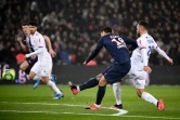L'attaquant argentin du Paris-SG, Icardi (c), lors du match de Ligue 1 face à Lyon, au Parc des Princes, le 9 février 2020