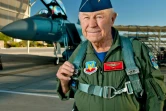 L'aviateur américain Charlie "Chuck" Yeager en octobre 2012 à Nellis Air Force Base, dans le Nevada 