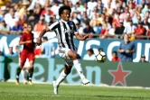 Juan Cuadrado brille avec la Juventus, ici contre l'AS Rome, le 30 juillet 2017 à Foxboro, dans le Massachusetts