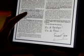 La lettre aux Français  du président sortant Emmanuel Macron annonçant sa candidature à une nouveau mandat publiée de 3 mars 2022 