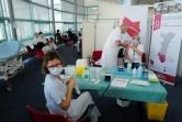 Vaccination du personnel médical à Mulhouse le 8 janvier 2021