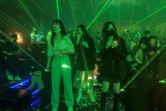 Des clients dans une boîte de nuit de Wuhan (Chine) le 21 janvier 2021