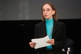 L'auteure américaine Joyce Carol Oates le 11 octobre 2014 à New York