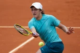 Lucas Pouille, le 30 mai 2013 à Roland-Garros face à Grigor Dimitrov