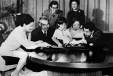 La famille impériale japonaise le 2 janvier 1965