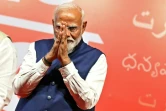 Le Premier ministre indien Narendra Modi le 4 juin 2024, à New Delhi, en Inde