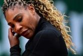 L'Américaine Serena Williams, lors de son match du 1er tour contre sa compatriote Kristie Ahn, le 28 septembre 2020 au tournoi de Roland-Garros à Paris