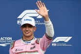 Le Français Esteban Ocon (Force India) 3e temps des qualifications du Grand Prix de Belgique sur le circuit de Spa-Francorchamps, le 25 août 2018  