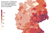 Covid-19 : l'incidence en Allemagne