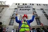 Manifestation de soutien à Julian Assange le 7 septembre 2020 à Londres