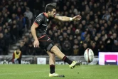 Le demi de mêlée toulousain Sébastien Bézy botte une p"nazlité contre Toulon en Top 14, le 27 décembre 2015  au Stadium