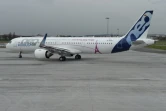 Un Airbus A321 neo sur le tarmacde l'aéroport du Bourget, près de Paris, le 13 février 2018