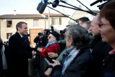 Emmanuel Macron rencontre des habitants des Eparges, le 6 novembre 2018