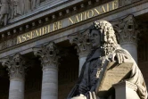 Façade de l'Assemblée nationale, le 11 juillet 2024 à Paris