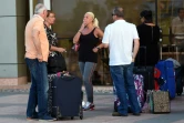 Des touristes britanniques arrivent à l'aéroport de Charm el-Cheikh le 6 novembre 2015