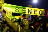 Des sympathisants de Bassirou Diomaye Faye, candidat de l'opposition à l'élection présidentielle au Sénégal, pendant un meeting électoral à Mbour, le 22 mars 2024 