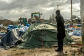 Démantèlement de la "jungle" de Calais, le 3 mars 2016