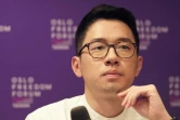 L'activiste hongkongais pro-démocratie Nathan Law au Forum de la paix d'Oslo à Taipei, le 3 novembre 2022
