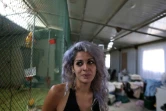 Nora Lifschitz le 22 juin 2016 dans son repaire pour chauves-souris dans la vallée d'Elah en Israël