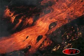 Samedi 26 février 2005Image aérienne de l'éruption