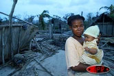 Jeudi 11 mars 2004
Gafilo a sinistré la région d'Antalaha dans le Nord - Est de Madagascar