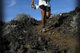 Traversée de la Plaine des Sables dans la région du volcan lors du Grand raid 2002