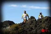 Traversée de la Plaine des Sables dans la région du volcan lors du Grand raid 2002