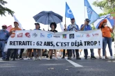 Manifestation contre la réforme des retraites à Saint-Denis