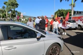 Contre la réforme des retraites : mobilisation devant des centres commerciaux à Saint-Denis