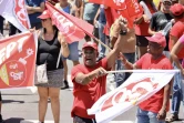 Manifestation contre la réforme des retraites à Saint-Denis